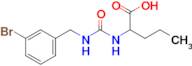 2-(3-(3-Bromobenzyl)ureido)pentanoic acid