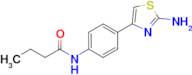 n-(4-(2-Aminothiazol-4-yl)phenyl)butyramide