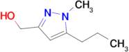 (1-Methyl-5-propyl-1h-pyrazol-3-yl)methanol