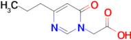 2-(6-Oxo-4-propylpyrimidin-1(6h)-yl)acetic acid