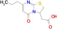 2-(5-Oxo-7-propyl-2,3-dihydro-5h-thiazolo[3,2-a]pyrimidin-3-yl)acetic acid