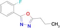 2-(2-Fluorophenyl)-5-propyl-1,3,4-oxadiazole