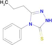 4-phenyl-3-propyl-4,5-dihydro-1H-1,2,4-triazole-5-thione