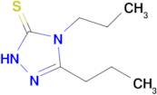 3,4-dipropyl-4,5-dihydro-1H-1,2,4-triazole-5-thione