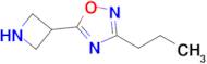 5-(Azetidin-3-yl)-3-propyl-1,2,4-oxadiazole