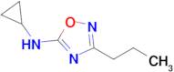 n-Cyclopropyl-3-propyl-1,2,4-oxadiazol-5-amine
