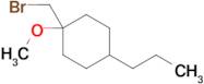 1-(Bromomethyl)-1-methoxy-4-propylcyclohexane