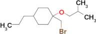 1-(Bromomethyl)-1-isobutoxy-4-propylcyclohexane