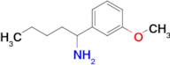 1-(3-Methoxyphenyl)pentan-1-amine