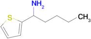 1-(Thiophen-2-yl)pentan-1-amine