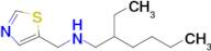 2-Ethyl-N-(thiazol-5-ylmethyl)hexan-1-amine