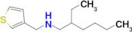 2-Ethyl-N-(thiophen-3-ylmethyl)hexan-1-amine