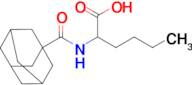 2-(Adamantane-1-carboxamido)hexanoic acid