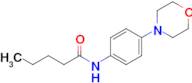 n-(4-Morpholinophenyl)pentanamide