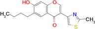 6-Butyl-7-hydroxy-3-(2-methylthiazol-4-yl)-4h-chromen-4-one