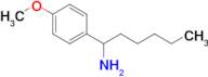 1-(4-Methoxyphenyl)hexan-1-amine