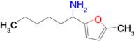 1-(5-Methylfuran-2-yl)hexan-1-amine