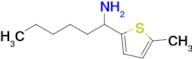 1-(5-Methylthiophen-2-yl)hexan-1-amine