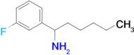 1-(3-Fluorophenyl)hexan-1-amine