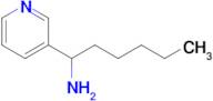 1-(Pyridin-3-yl)hexan-1-amine