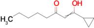 1-cyclopropyl-1-hydroxyoct-1-en-3-one