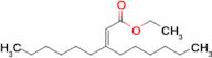 Ethyl 3-hexylnon-2-enoate