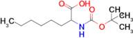 2-((Tert-butoxycarbonyl)amino)octanoic acid