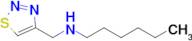 n-((1,2,3-Thiadiazol-4-yl)methyl)hexan-1-amine