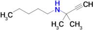 n-(2-Methylbut-3-yn-2-yl)pentan-1-amine