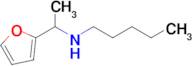 n-(1-(Furan-2-yl)ethyl)pentan-1-amine