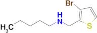 n-((3-Bromothiophen-2-yl)methyl)pentan-1-amine