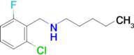 n-(2-Chloro-6-fluorobenzyl)pentan-1-amine