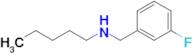 n-(3-Fluorobenzyl)pentan-1-amine