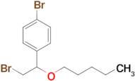 1-Bromo-4-(2-bromo-1-(pentyloxy)ethyl)benzene