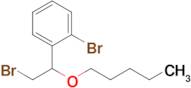 1-Bromo-2-(2-bromo-1-(pentyloxy)ethyl)benzene