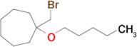 1-(Bromomethyl)-1-(pentyloxy)cycloheptane