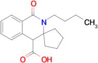 2'-Butyl-1'-oxo-1',4'-dihydro-2'h-spiro[cyclopentane-1,3'-isoquinoline]-4'-carboxylic acid