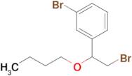 1-Bromo-3-(2-bromo-1-butoxyethyl)benzene