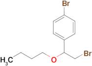 1-Bromo-4-(2-bromo-1-butoxyethyl)benzene