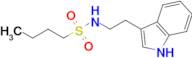 n-(2-(1h-Indol-3-yl)ethyl)butane-1-sulfonamide