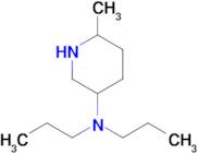 6-Methyl-N,N-dipropylpiperidin-3-amine