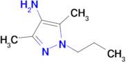 3,5-Dimethyl-1-propyl-1h-pyrazol-4-amine