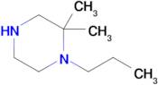 2,2-Dimethyl-1-propylpiperazine