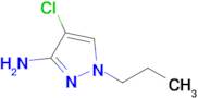 4-chloro-1-propyl-1H-pyrazol-3-amine