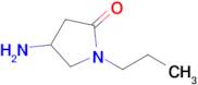 4-Amino-1-propylpyrrolidin-2-one