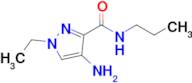 4-Amino-1-ethyl-N-propyl-1h-pyrazole-3-carboxamide