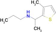 n-(1-(3-Methylthiophen-2-yl)ethyl)propan-1-amine