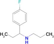 1-(4-Fluorophenyl)-N-propylpropan-1-amine