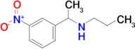 n-(1-(3-Nitrophenyl)ethyl)propan-1-amine