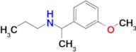 n-(1-(3-Methoxyphenyl)ethyl)propan-1-amine